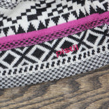 Pistil Womens Wool Blend Pom Beanie 1679028b3d31f5 Black Pink Multi OS