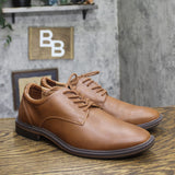 Goodfellow & Co Mens Leo Dress Shoes Lace Up Loafer 94566330 Brown 9.5M