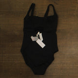 Mimi Flamingo Womens Lido Rib Harper One Piece Swimsuit 900050618 Black 10