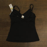 Anne Cole Twist Front Underwire Tankini Swim Top MYMT23301 Black 34C/34B