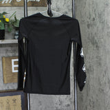Volcom Womens Long Sleeve Rashguard- UPF 50+Sun Protection O0312301 Jet Black S