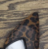 A New Day Womens Sonia Heels Leopard Mesh Slip On 94567856 Light Brown 9M
