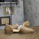 Journee Collection Womens Anyah Flats Caged ANYAH Taupe Brown 10M