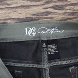 DG2 by Diane Gilman Womens Virtual Stretch Ultra Skinny Jeans 731608 Green 14