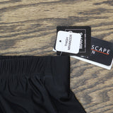 Island Escape Womens Plus Slimming Beachwear Swim Shorts 770063 Black 18W