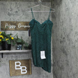 City Studios Juniors Glitter Sweetheart Mini Dress 7961VZ1AT3 Hunter Green 7/8
