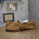 Universal Thread Sia Flats Laser Cut Buckle 94646809 Cognac Brown 10M