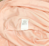 Ny Collection Short Sleeve Belted Swiss Dot Dress Belted Mellow Rose Pink PM