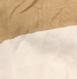 Adyson Parker Cowlneck Long Sleeved Ribbed Knit Sweater Beige Brown S