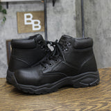 S Sport By Skechers Mens Elton Steel Toe Leather Work Boots 88421397 Black 9