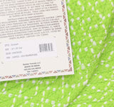 Better Trends Collection Oval Reversible Area Rug Chartruese Bright Green 20x30