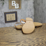 Universal Thread Womens Kailey Sandals Strappy 94944606 Cognac Brown 7.5M