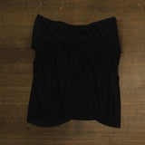 Vince Camuto Draped Bandeau Tankini Swim Top V21516 Black XL