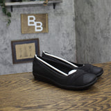 Easy Spirit Acasia Womens Slip On Flats SEACASIA3 Black 7.5M