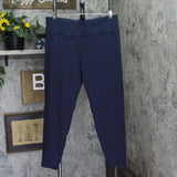 32 Degrees Womens Heat Fleece Lined Leggings Indigo Iris Blue 2XL