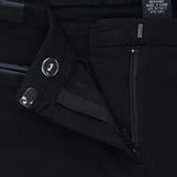 89th & Madison Womens Stretch Faux Leather Trim Dress Pants Black 6