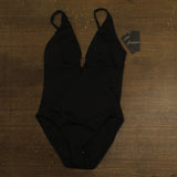 Lauren Ralph Lauren Womens Beach Club Solid Twist Underwire Swimsuit Black 12