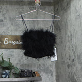 Alex & Sophia Juniors Strapless Zip-Back Bandeau Shirt Top 2KEZ556E Black XS