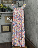 Isabel Maternity By Ingrid & Isabel Ruffle Short Sleeve Smocked Maternity Dress