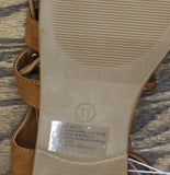 Universal Thread Womens Lumi Ankle Strap Sandals 94944312 Cognac Brown 11M