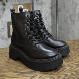 Wild Fable Womens Zea Combat Boots 87930208 Black 6.5M