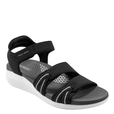 Easy Spirit Weber Womens Sandal Strap SEWEBER2 Black Multi 9.5M