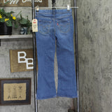 Levis Little Girls Flared Denim Jeans Blue 6X