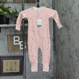 Ergopouch Long Sleeve Romper 1.0 TOG One Piece Daisies Pink 1 Year