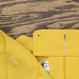 Kasper Womens Plus Size Fly Front Slim Pants 10902147 Butterscotch Yellow 20W