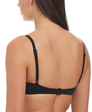 Sanctuary Womens Beach Goddess Shirred-Cup Bikini Swim Top SABG25323D Black S