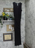 Ny Collection Womens V-Neck Belted Sleeveless Jumpsuit 1669b602d4709d Black PL