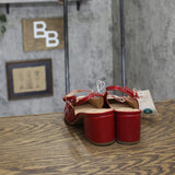 A New Day Womens Lucky Square Toe Mary Jane Heel Block 94305221 Red 8M