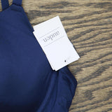 Auden Women's Full Coverage Icon Lightly Lined T-Shirt Bra Smart Blue 36D