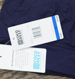 Coco Reef Waisted Mesh Ruffle Tiered Layer Swim Skort Skirt Navy Captain Blue XL