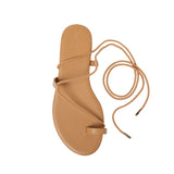 Universal Thread Womens Ivana Footbed Toe Ring Sandals 93708831 Tan Brown 9.5M