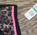 Material Girl Active Juniors Actheltic Printed Shorts Exploded Leopard Brown L