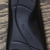 Clarks Women's Ashland Lily Loafer Shoes 26138776 Black Leather 9.5N