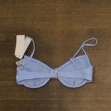 Salt + Cove Juniors Smocked Underwire Bikini Top SC251003CT Cornflower Blue S