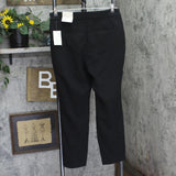 A New Day Womens High-Rise Skinny Ankle Pull-on Pants 93011489 Black 12