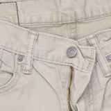 Levi's Mens Straight Leg Regular Fit Khaki Jeans Tan Brown 31x30