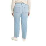 Universal Thread Womens High-Rise 90s Straight Jeans 88007520 Light Wash Blue 17