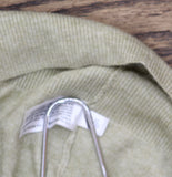 A New Day Womens Cozy Knit Relaxed V-Neck Pullover Sweater Light Green M