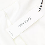 Calvin Klein Womens Plus Size Scuba Crepe Midi Skirt X02SC533 White 20W