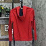 Tommy Hilfiger Boys Full Zip Fleece Sweatshirt Logo Red XL (20)