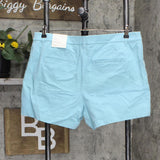 A New Day Women's 5" Clean Chino Shorts 79230681 Turquoise Blue 16