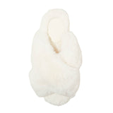 Auden Womens Paris Crossband Slide Slippers 91309154 Cream Off White M (7/8)
