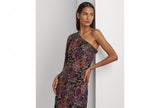 Lauren Ralph Lauren Floral Crinkle Georgette Dress 253881985001 Black Multi 10