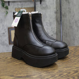 Wild Fable Womens Honor Ankle Combat Boots Platform 94642917 Black 6.5M