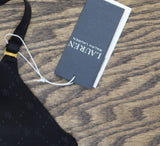 Lauren Ralph Lauren Womens Comfort Collection Repeat-Logo T-shirt Bra. Black 32D