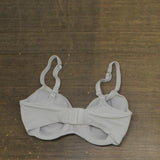 Bali Womens 3439 One Smooth U Ultra Lite Neckline Bra 3439 Crystal Gray 34D